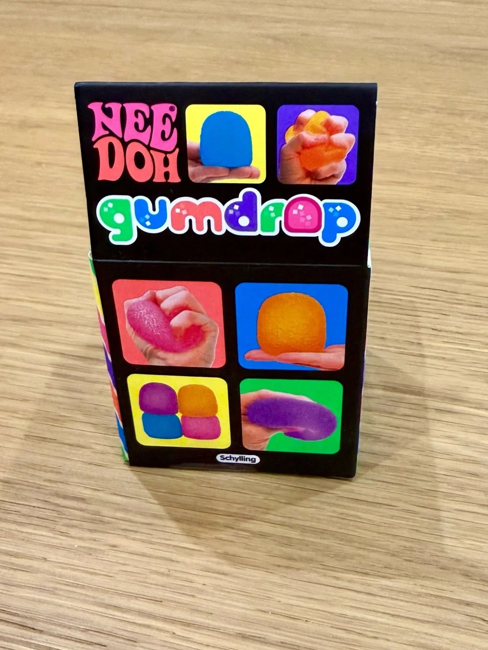 NeeDoh: Gumdrop Super Solid Squish! Stress Toy – Purple 🫟